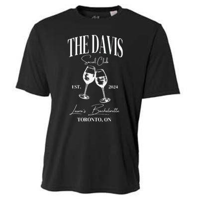 The Davis Club Bachelorette Party Cooling Performance Crew T-Shirt