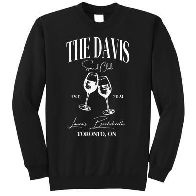 The Davis Club Bachelorette Party Sweatshirt