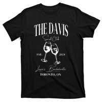 The Davis Club Bachelorette Party T-Shirt