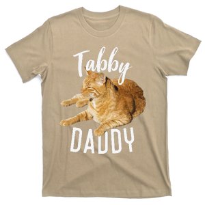 Tabby Daddy Cat Lover Funny Saying Graphic Gift T-Shirt