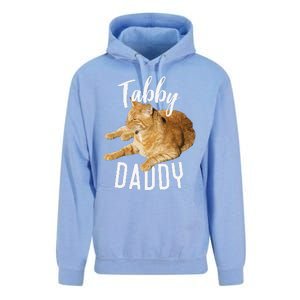 Tabby Daddy Cat Lover Funny Saying Graphic Gift Unisex Surf Hoodie