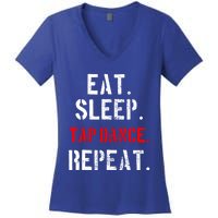 Tap Dance Dancer Vintage Funny Gift Cute Gift Women's V-Neck T-Shirt