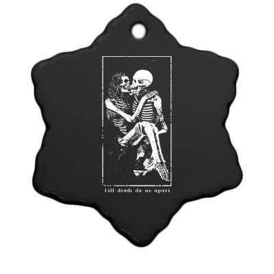 Till Death Do Us Apart Ceramic Star Ornament