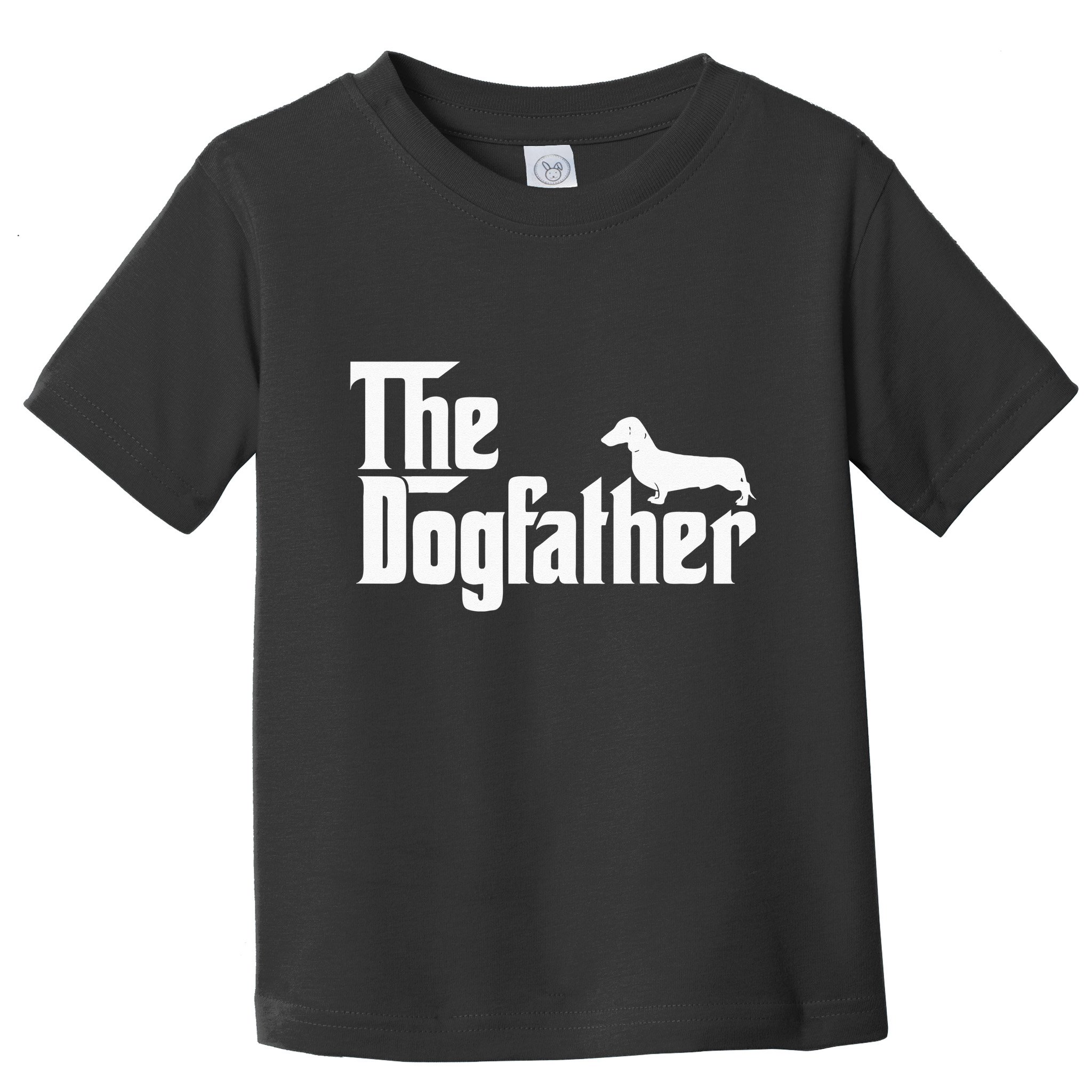 The Dogfather Dachshund Funny Father Dog Lover Toddler T-Shirt