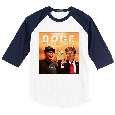 Trump Doge Department Of Government Efficiency Mars Baseball Sleeve Shirt