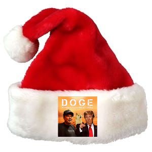 Trump Doge Department Of Government Efficiency Mars Premium Christmas Santa Hat