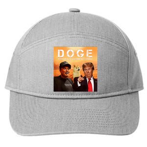 Trump Doge Department Of Government Efficiency Mars 7-Panel Snapback Hat