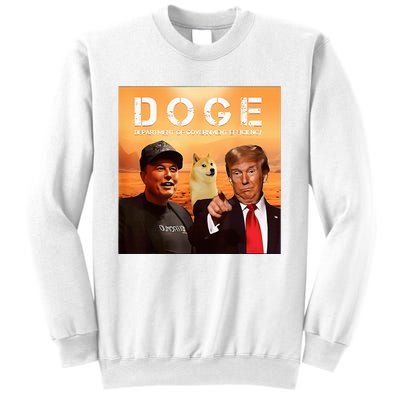 Trump Doge Department Of Government Efficiency Mars Sweatshirt