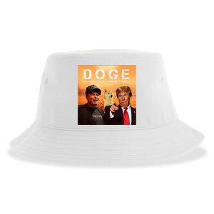 Trump Doge Department Of Government Efficiency Mars Sustainable Bucket Hat