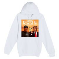 Trump Doge Department Of Government Efficiency Mars Premium Pullover Hoodie