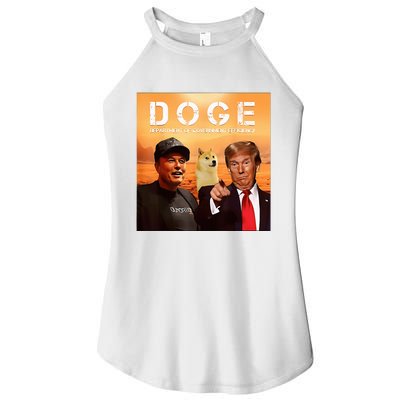 Trump Doge Department Of Government Efficiency Mars Women's Perfect Tri Rocker Tank