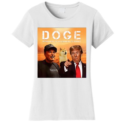 Trump Doge Department Of Government Efficiency Mars Women's T-Shirt