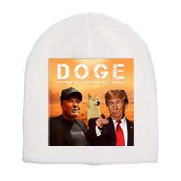 Trump Doge Department Of Government Efficiency Mars Short Acrylic Beanie