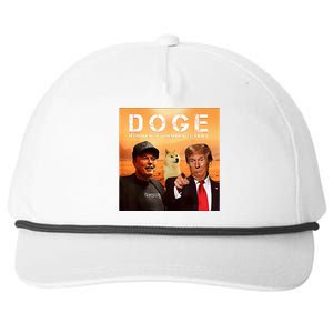 Trump Doge Department Of Government Efficiency Mars Snapback Five-Panel Rope Hat