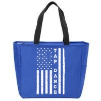 Tap Dance Dancing Tapping Dancer Independence Day Patriotic Gift Zip Tote Bag