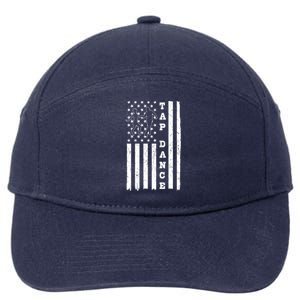 Tap Dance Dancing Tapping Dancer Independence Day Patriotic Gift 7-Panel Snapback Hat