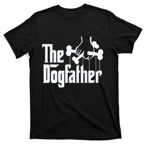 The Dogfather Dog Dad Fathers Day Gift Dog Lover T-Shirt