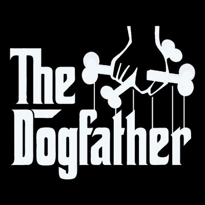 The Dogfather Dog Dad Fathers Day Gift Dog Lover T-Shirt