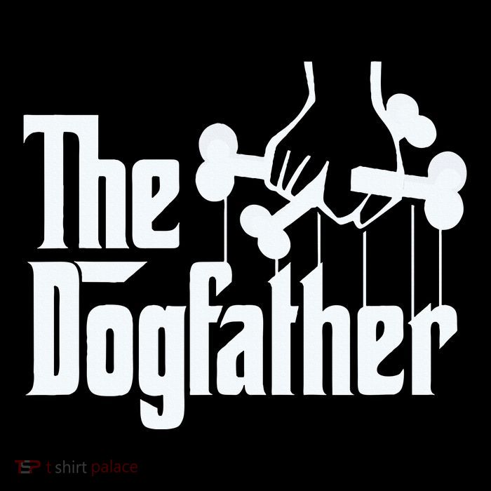 The Dogfather Dog Dad Fathers Day Gift Dog Lover Baby Bodysuit