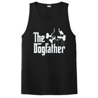 The Dogfather Dog Dad Fathers Day Gift Dog Lover PosiCharge Competitor Tank