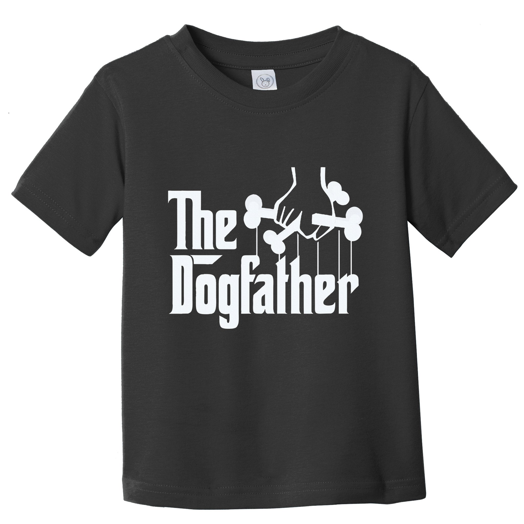 The Dogfather Dog Dad Fathers Day Gift Dog Lover Toddler T-Shirt