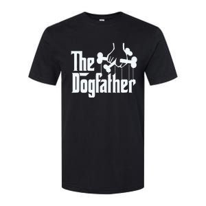 The Dogfather Dog Dad Fathers Day Gift Dog Lover Softstyle CVC T-Shirt