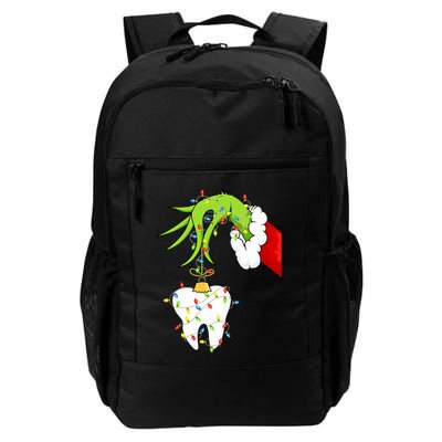 Tooth Dentist Dental Christmas Holiday Backpack