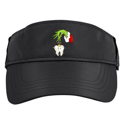 Tooth Dentist Dental Christmas Holiday Adult Drive Performance Visor
