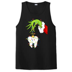 Tooth Dentist Dental Christmas Holiday PosiCharge Competitor Tank