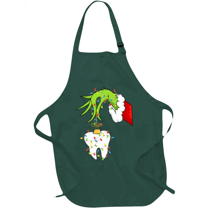 Tooth Dentist Dental Christmas Holiday Apron