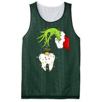 Tooth Dentist Dental Christmas Holiday Mesh Reversible Basketball Jersey Tank