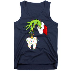 Tooth Dentist Dental Christmas Holiday Tank Top