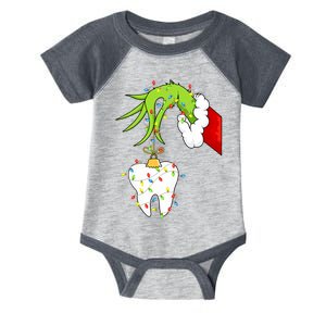 Tooth Dentist Dental Christmas Holiday Infant Baby Jersey Bodysuit