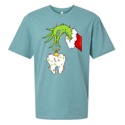 Tooth Dentist Dental Christmas Holiday Sueded Cloud Jersey T-Shirt