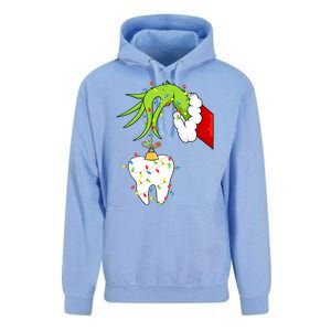 Tooth Dentist Dental Christmas Holiday Unisex Surf Hoodie