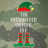 The Designated Driver Elf Family Matching Christmas Legacy Tie Dye Trucker Hat