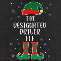 The Designated Driver Elf Family Matching Christmas 11oz C Handle Ceramic Mug