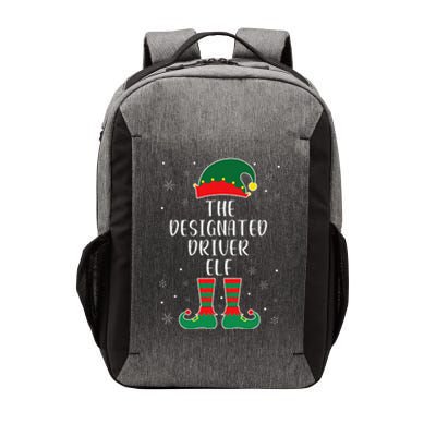 The Designated Driver Elf Family Matching Christmas Vector Backpack