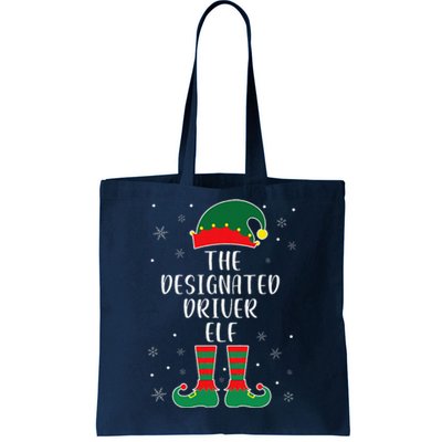 The Designated Driver Elf Family Matching Christmas Tote Bag