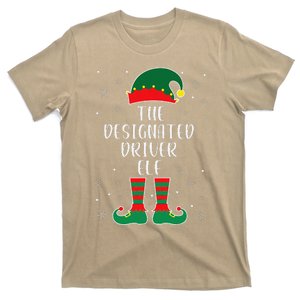 The Designated Driver Elf Family Matching Christmas T-Shirt