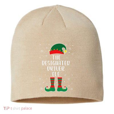 The Designated Driver Elf Family Matching Christmas Sustainable Beanie