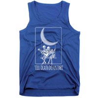 Till Death Do Us Part Skeleton Couple Moon Music Gift Tank Top