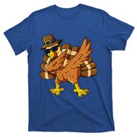 Thanksgiving Day Dabbing Turkey Pilgrim T-Shirt