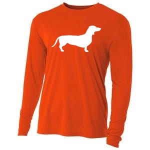 Tie Dye Dog Gift Hippie Dachshund Retro Gift Puppy Gift Cooling Performance Long Sleeve Crew