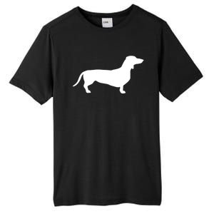 Tie Dye Dog Gift Hippie Dachshund Retro Gift Puppy Gift Tall Fusion ChromaSoft Performance T-Shirt