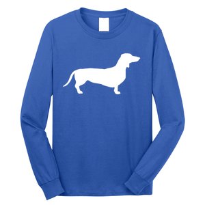 Tie Dye Dog Gift Hippie Dachshund Retro Gift Puppy Gift Long Sleeve Shirt