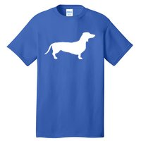 Tie Dye Dog Gift Hippie Dachshund Retro Gift Puppy Gift Tall T-Shirt