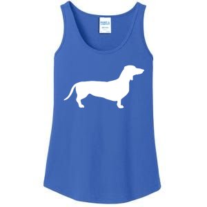 Tie Dye Dog Gift Hippie Dachshund Retro Gift Puppy Gift Ladies Essential Tank