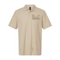 The Dogfather Dachshund Dog Lovers Softstyle Adult Sport Polo