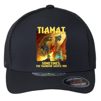 TIAMAT DnD Dragon Sometimes The Rainbow Tastes You Flexfit Unipanel Trucker Cap